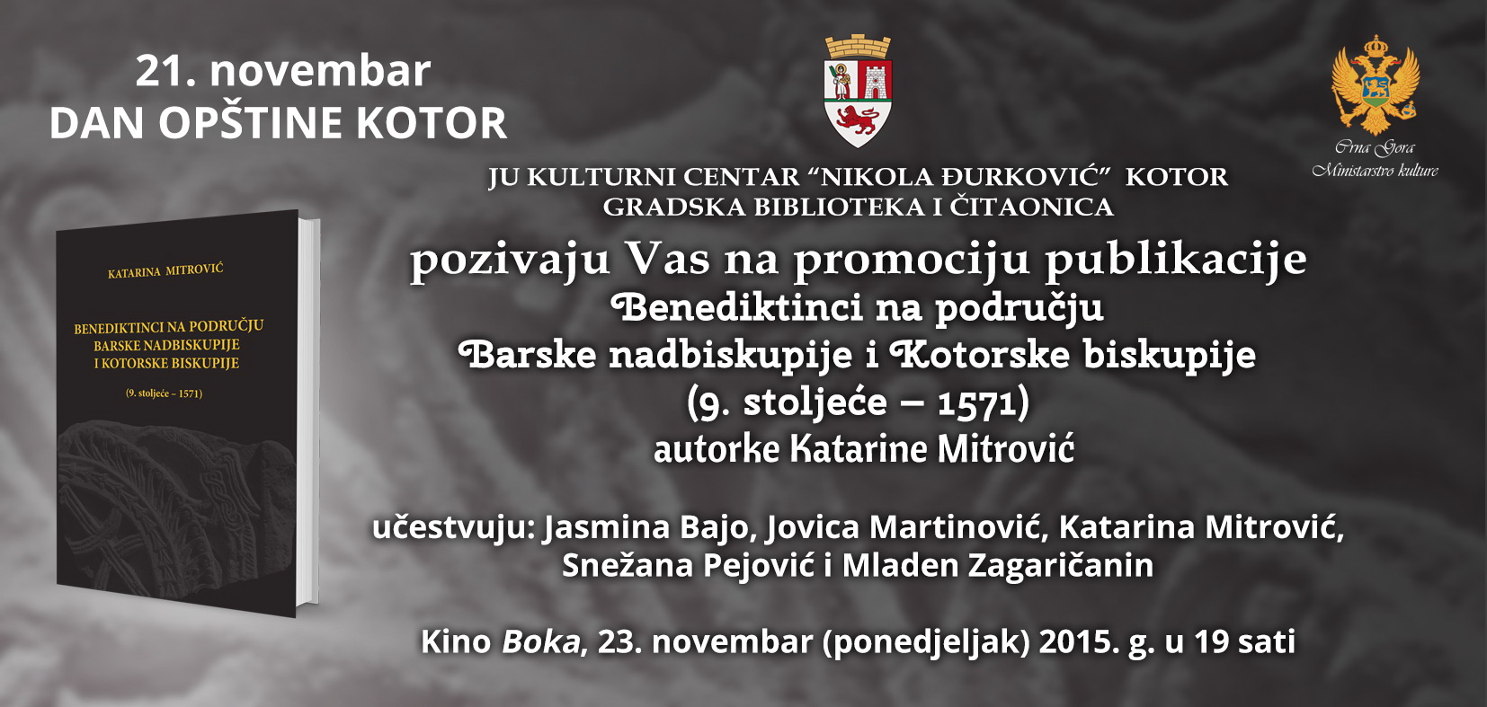 promocija-knjige-Benediktinci-pozivnica