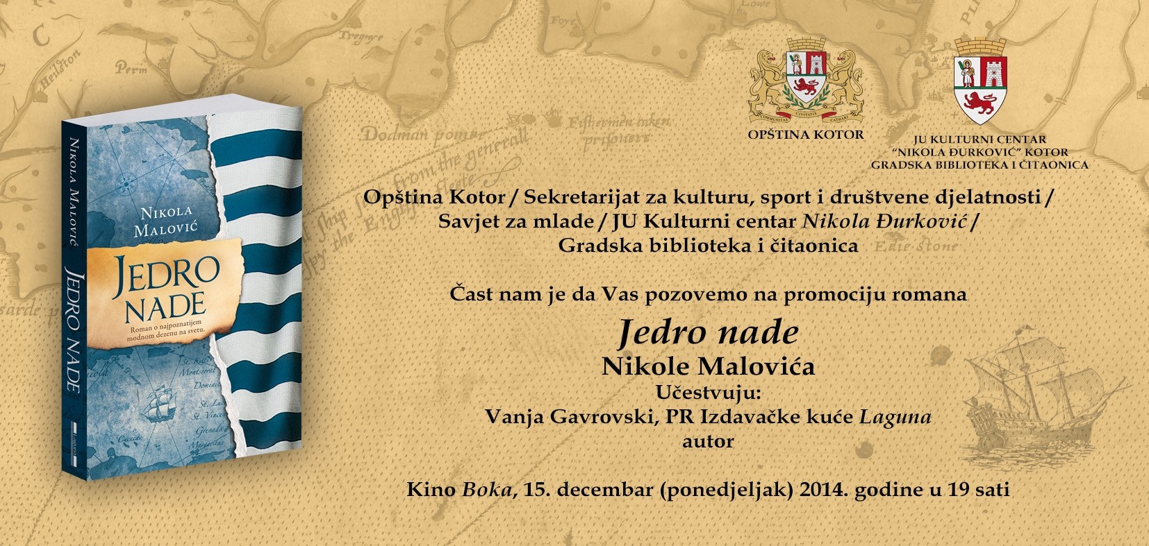 jedro nade pozivnica