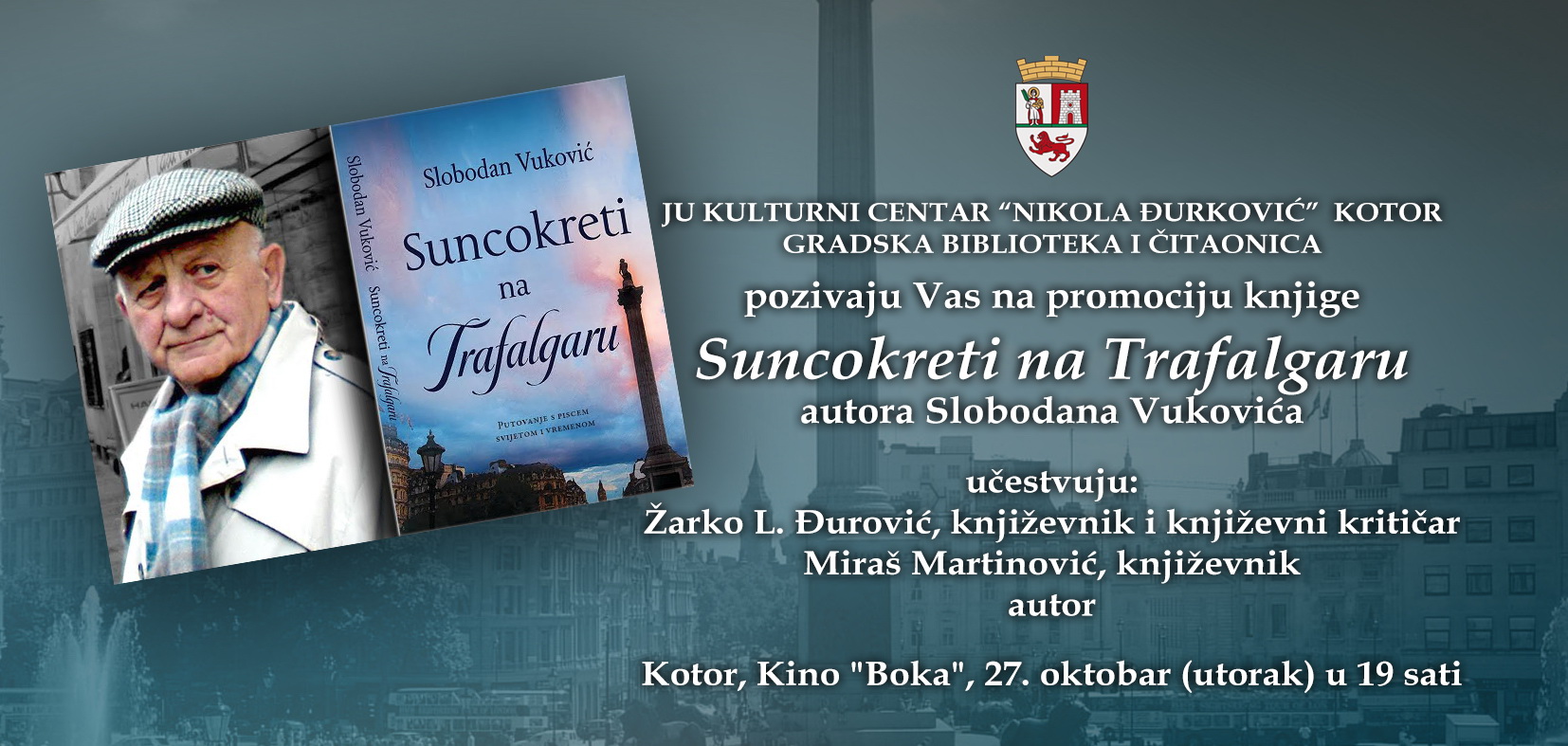 SUNCOKRETIN NA TRAFALGARU pozivnica